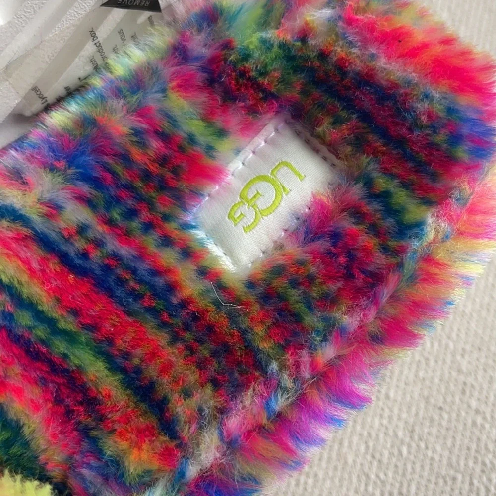 SPECTACULAR FLUFFITA PIXELATE SLIDE/SLIPPER - Picture 4 of 6